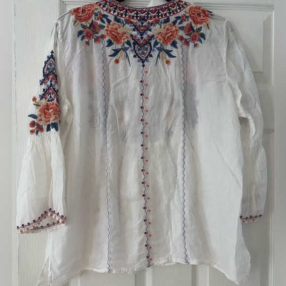 Beautiful Johnny Was Workshop Embroidered Too - Picture 5 of 5